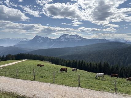 Foto von Heinz Sperl entlang der Tour