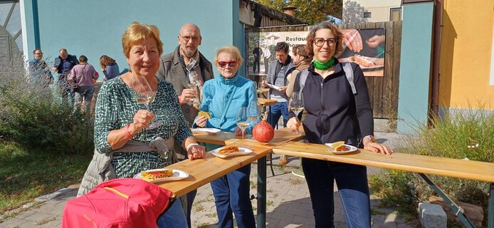 Foto von Franz Graßl entlang der Tour