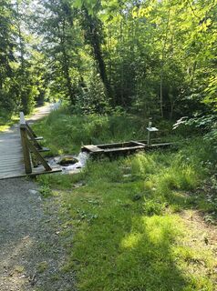 Foto von Reinhard Schuster entlang der Tour