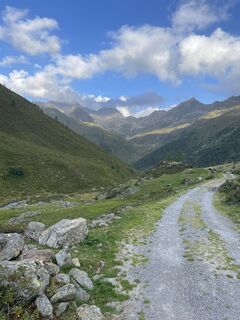 Foto von Dietrich Pinhammer entlang der Tour
