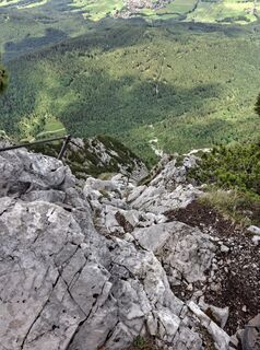 Photo de Johannes le long du parcours