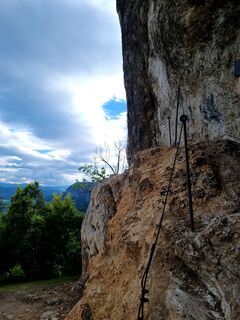 Foto von Christina Fröhlich entlang der Tour