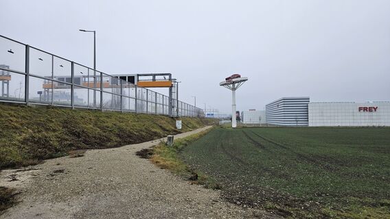 Foto von Eric Stoklassa entlang der Tour