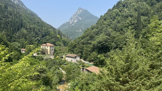 Foto von Klaus Thien entlang der Tour