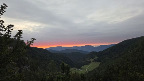 Foto von Klementina Gartner entlang der Tour