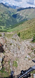 Photo de Karl Tribusser le long du parcours