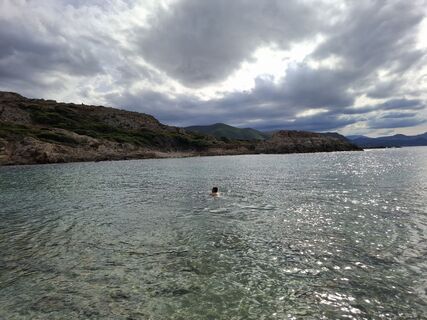 Foto de Magnus Moser a lo largo del recorrido