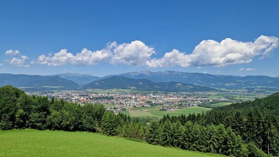 Foto von Erna Linser entlang der Tour