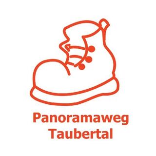 Markierungsschild zur Alternativroute des Panoramaweges