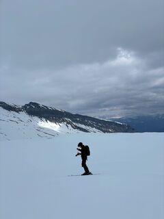 Photo de Arnold Adolf le long du parcours