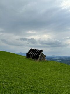 Foto von Barbara Schober entlang der Tour