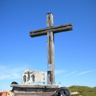 Gipfelkreuz Ascherjoch 1.458 m