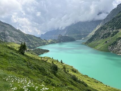 Foto von Natale Maffioletti entlang der Tour