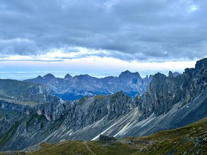 Photo de Norbert Herbig le long du parcours