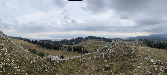 Photo de Peter Duerig le long du parcours