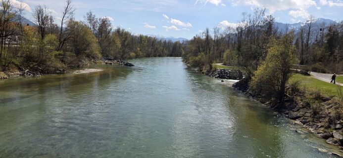 Foto von Karin Geretshauser entlang der Tour