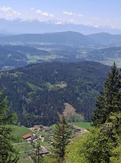 Foto von Sabine Koban entlang der Tour