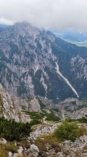 Photo de Werner le long du parcours