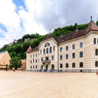 Regierungsviertel in Vaduz