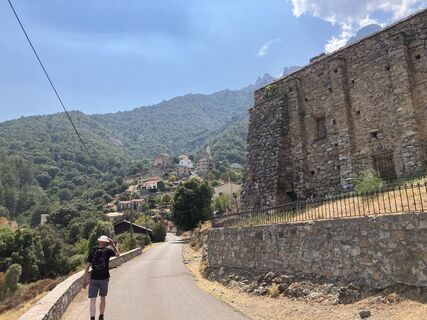 Foto von Maitta entlang der Tour