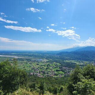 Der Blick Richtung Meduno