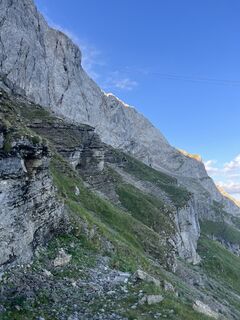 Von der der Sprengseilbahn Richtung Gamseck