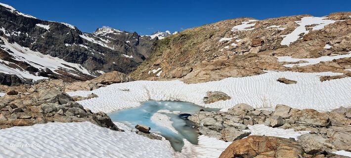 Foto von Amanda Belleri entlang der Tour