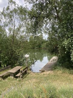 Photo de Hubert Haberfellner le long du parcours