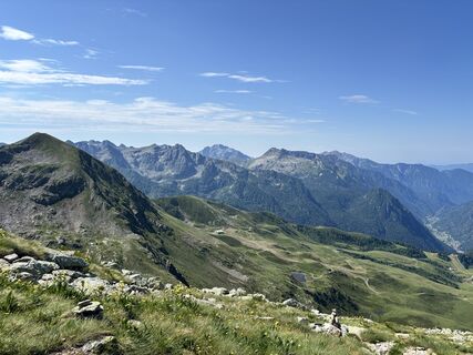 Foto von Angelo Austoni entlang der Tour