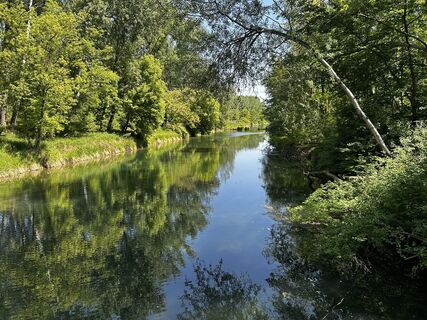 Photo de Andrea Opitz-Jandrisits le long du parcours