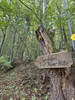 Foto von Gaby Scharner entlang der Tour