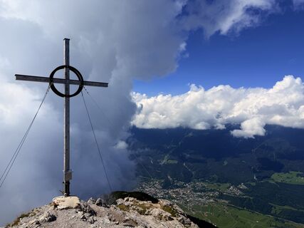 Foto von Dr. Rike Maurer entlang der Tour