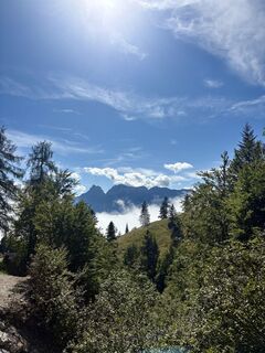 Foto von Elisa Thewanger entlang der Tour