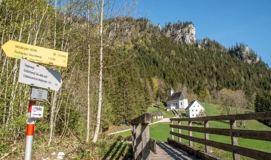 Einstieg am Parkplatz
