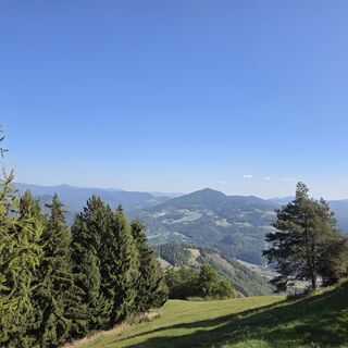 Foto von Petronella Albegger entlang der Tour