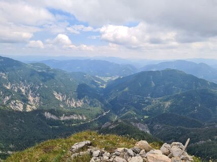 Photo de Sebastian Leichtfried le long du parcours