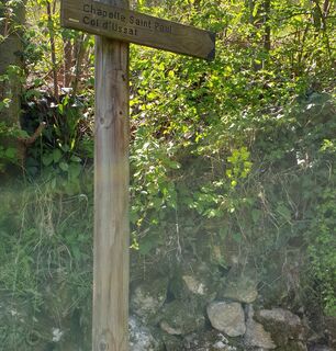 Wanderweg-Beschilderung