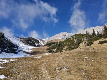 Foto de Andrea Treichl a lo largo del recorrido