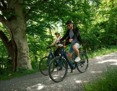 Unterwegs mit dem E-Bike in der Bündner Herrschaft
