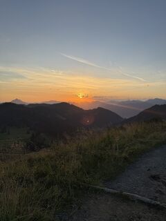 Foto von Hauptmann Kilian entlang der Tour