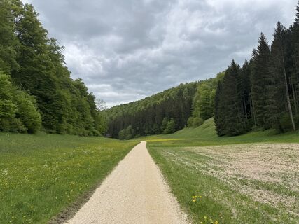 Foto von Michael entlang der Tour