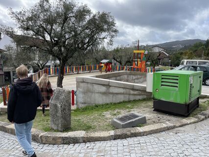 Foto de H Weerd a lo largo del recorrido