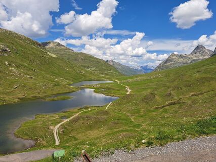 Fotografia z Christian Lerchster na trase