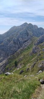 Foto de Renzo Marseu a lo largo del recorrido