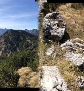 Foto von Johann Spiel entlang der Tour