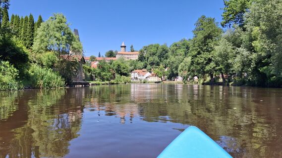 Foto von Eva Hebesberger entlang der Tour