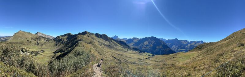 Foto von Monica Bagge entlang der Tour