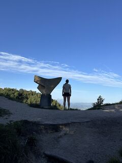 Foto von Christina Stöger entlang der Tour