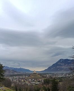 Foto von Joe Täschler entlang der Tour