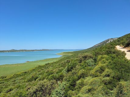 Foto von Janez Pajnič entlang der Tour